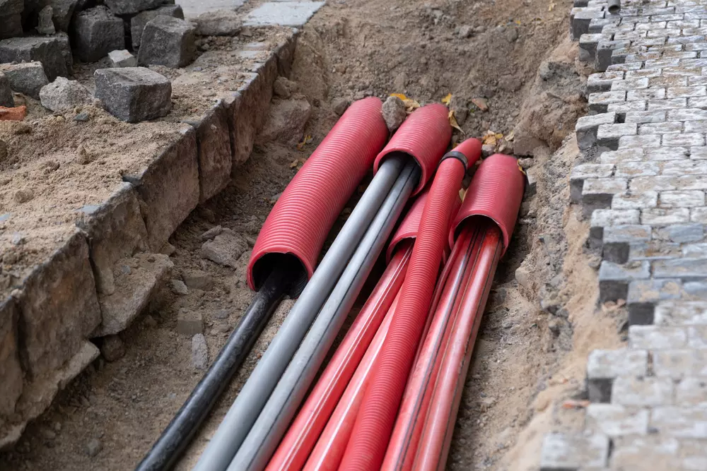 Cable Installation Underground Service for Large-Scale Construction Projects