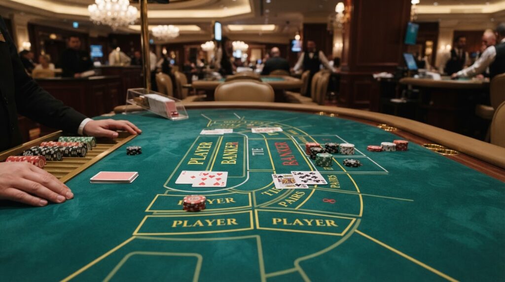 Kinh Nghiệm Lựa Chọn Trang Đánh Baccarat Uy Tín Và An Toàn Bàn chơi baccarat trực tuyến tại sòng bài chuyên nghiệp